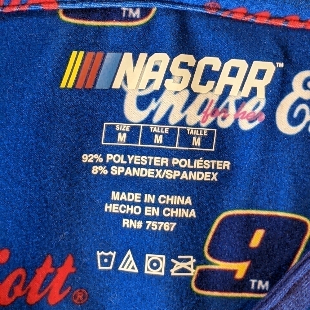 WOMEN'S Chase Elliott Concepts Sport Royal Recover Hoodie V-Neck NASCAR - Picture 2 of 5